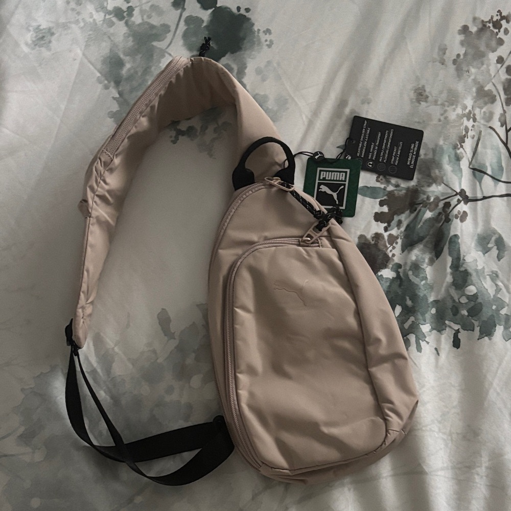 Puma Beige Crossbody Bag